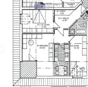 Grundriss Whg. 09 - Siedenmarsch 4