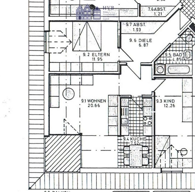 Grundriss Whg. 09 - Siedenmarsch 4